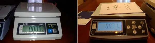 Модели порционных весов MASter MSC и CAS SW