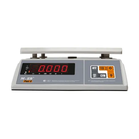 весы порционные m-er 326afu -32.1 led c rs232