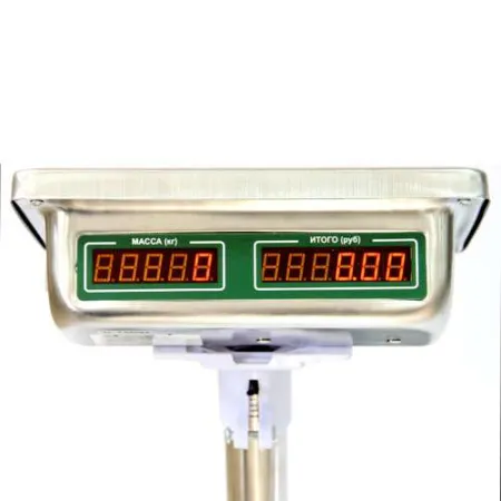 весы товарные мидл мп 60 мда ф-3 (10/20,450х600 нерж) красная армия