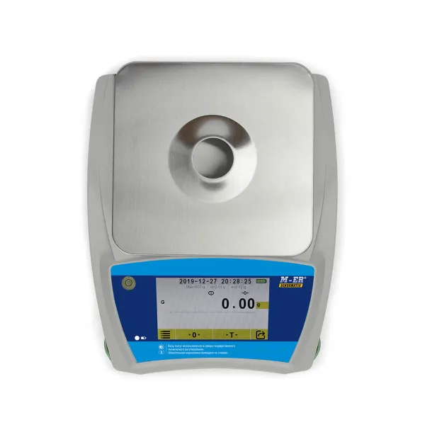 весы лабораторные m-er 123 acfjr- 600.01 sensomatic tft