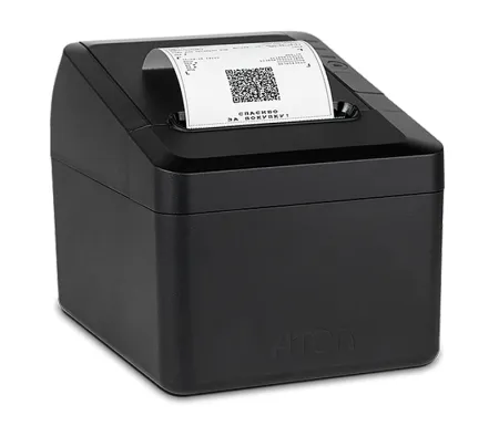 фискальный регистратор атол 27ф (фн 15) rs, usb, ethernet черный (5.0) (51644)