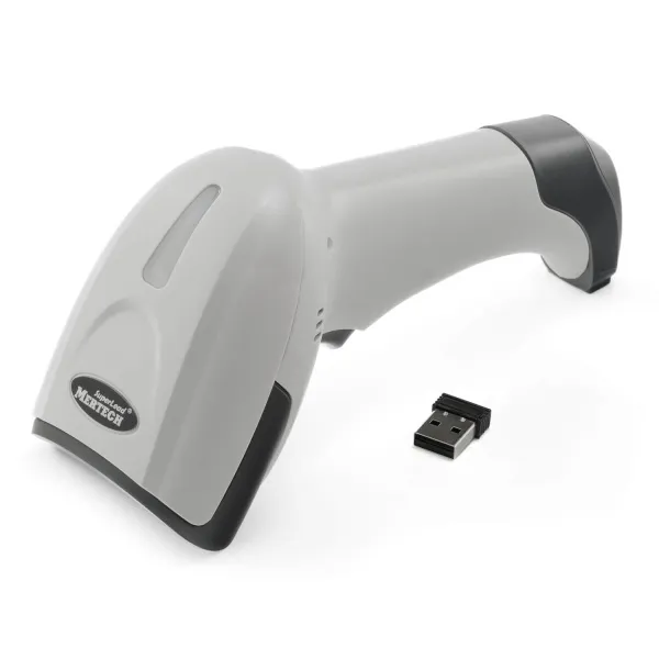 Беспроводной сканер штрих-кода MERTECH CL-2320 BLE SPP Dongle P2D USB white