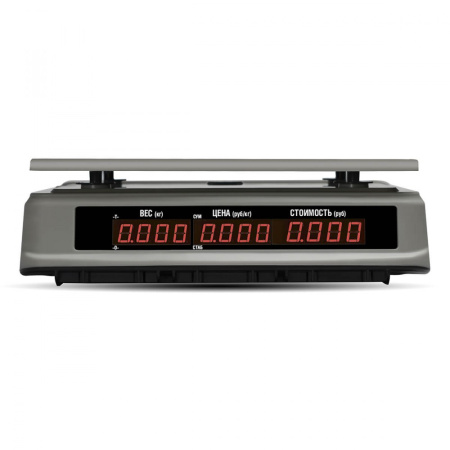 весы торговые m-er 328ac-32.5 led touch-m/ rs232,usb