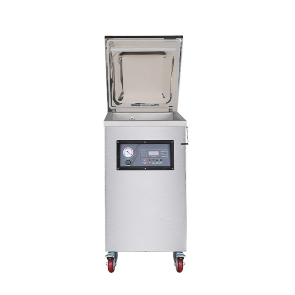 Напольный вакуумный упаковщик DZ-400/DC SS (нерж., 380 В)