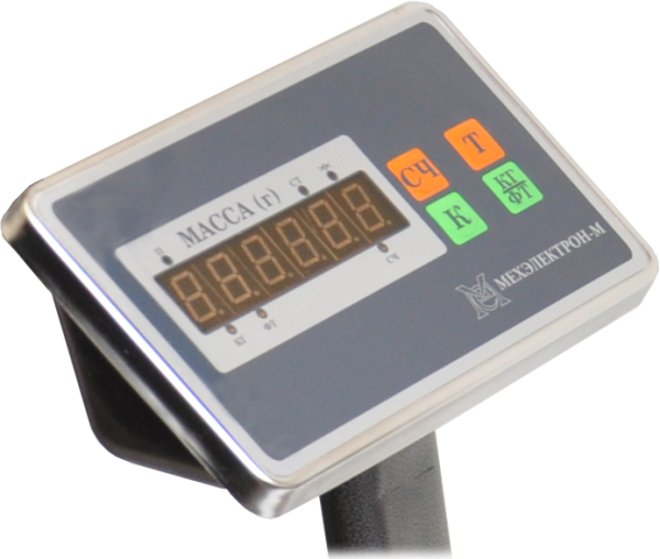 картинка весы товарные мехэлектрон вэт-150-20/50-2с-дбск (400х500) от магазина Формула Торговли