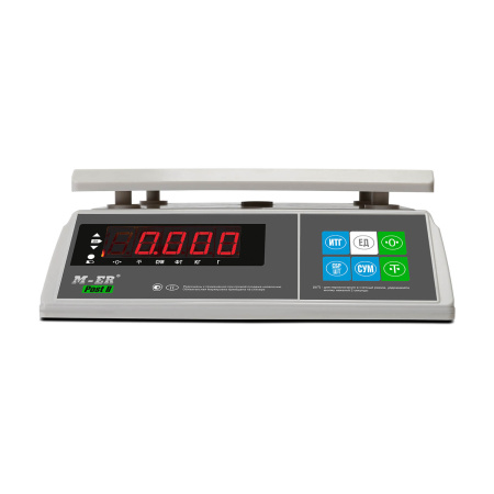 весы порционные m-er 326afu -6.01 led с usb