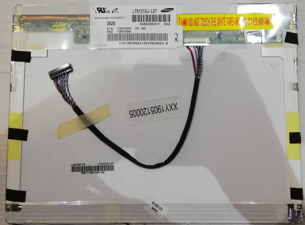 Дисплей для АТОЛ LM12 12"led panel with panel cable,1024*768 (VM1220) (44152)