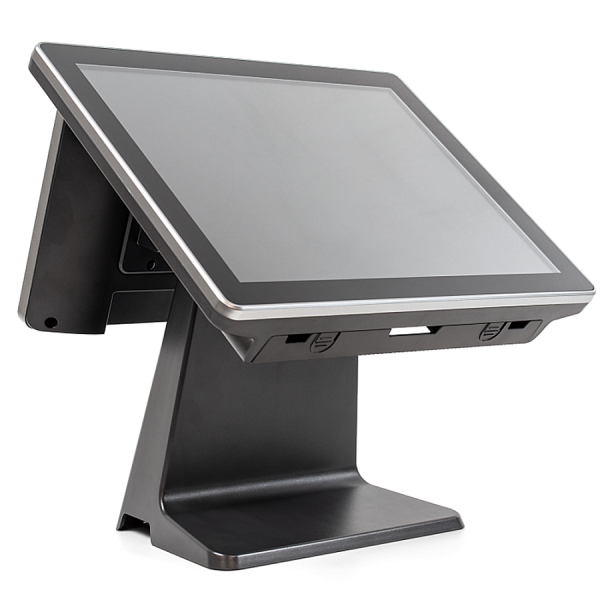 pos терминал-моноблок атол jazz 15 lite, без msr, ssd 256gb, 8gb,  доп. монит 9.7", без ос (62429)